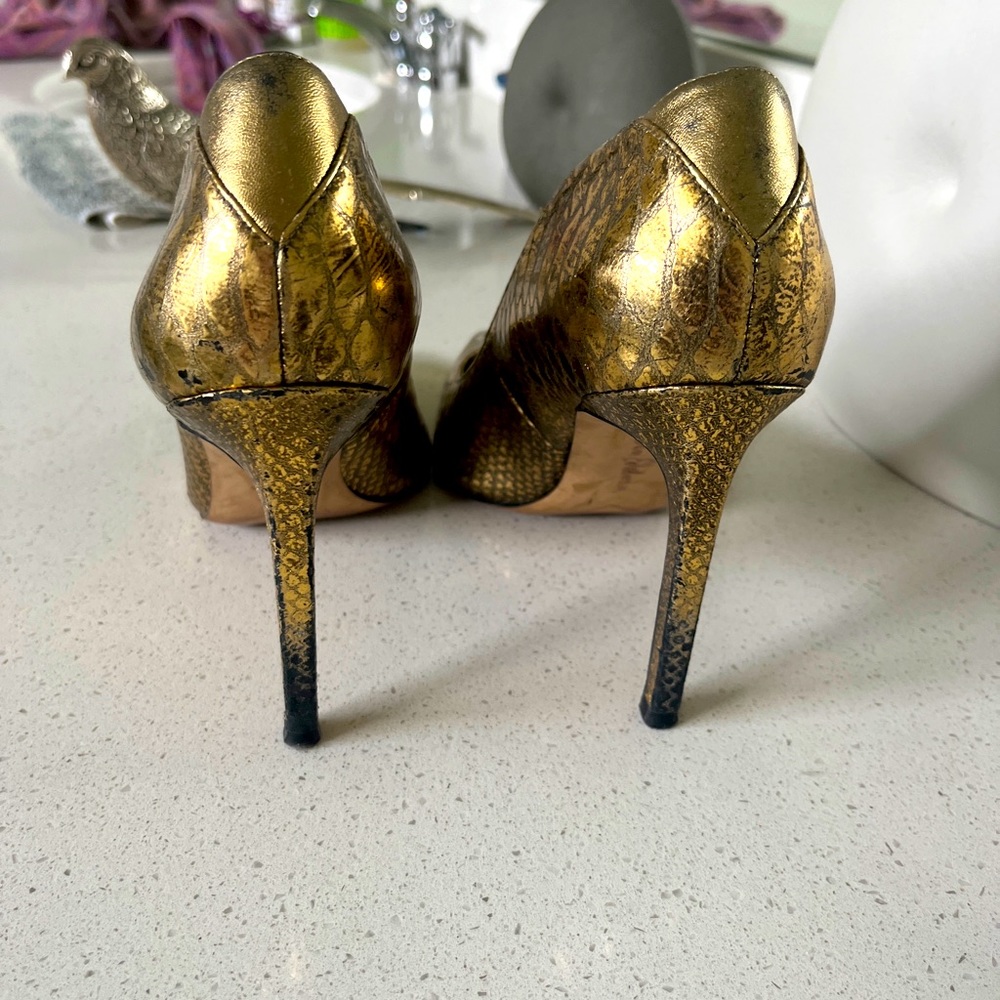 🔥🔥 Sam Edelman gold high heel - Picture 4 of 5